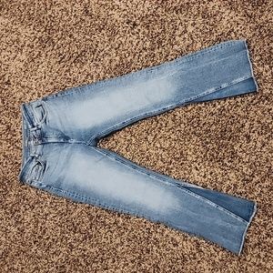 DL1961 Bridget Boot high rise crop flare jean